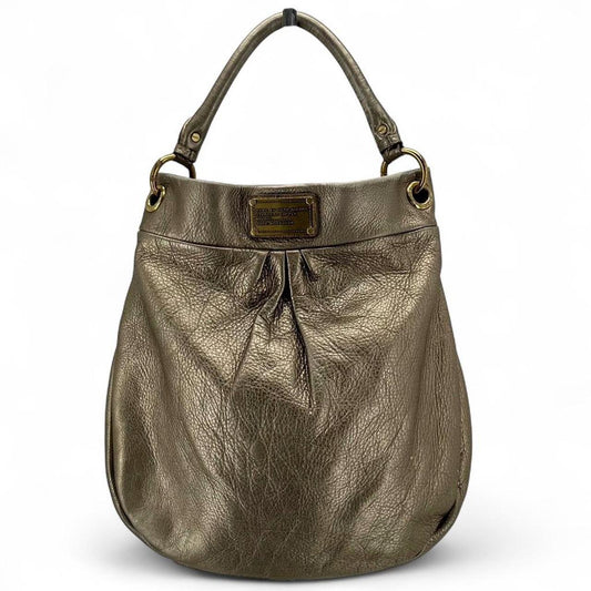 GOLD MARC BY MARC JACOBS Leather Shoulder Bag