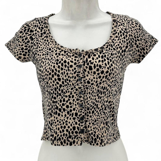 Size M john galt Animal Print Shirt
