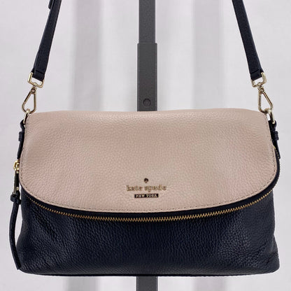 BLACK&CREAM KATE SPADE Leather Cross-body