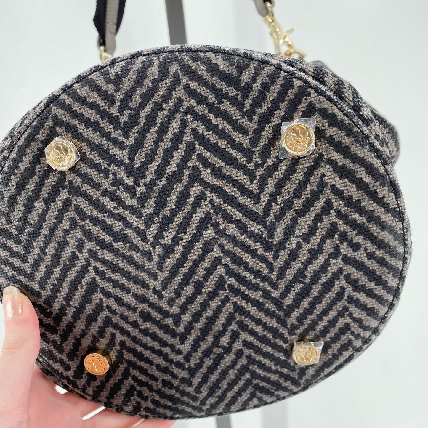 BLACK/BROWN Spartina Shoulder Bag