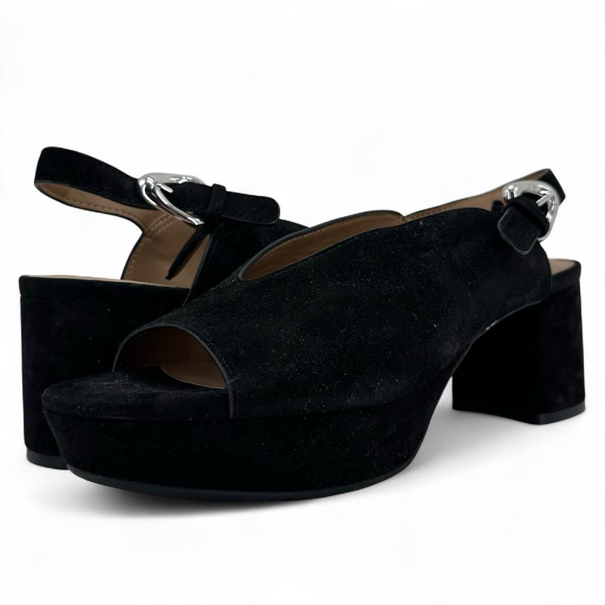 Black W Shoe Size 10 AEROSOLES Heels