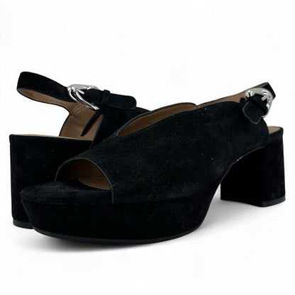 Black W Shoe Size 10 AEROSOLES Heels