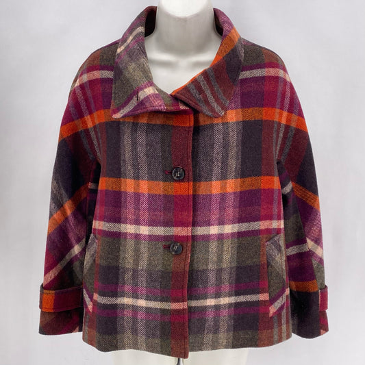 Size 10P TALBOTS Plaid Jacket (Outdoor)