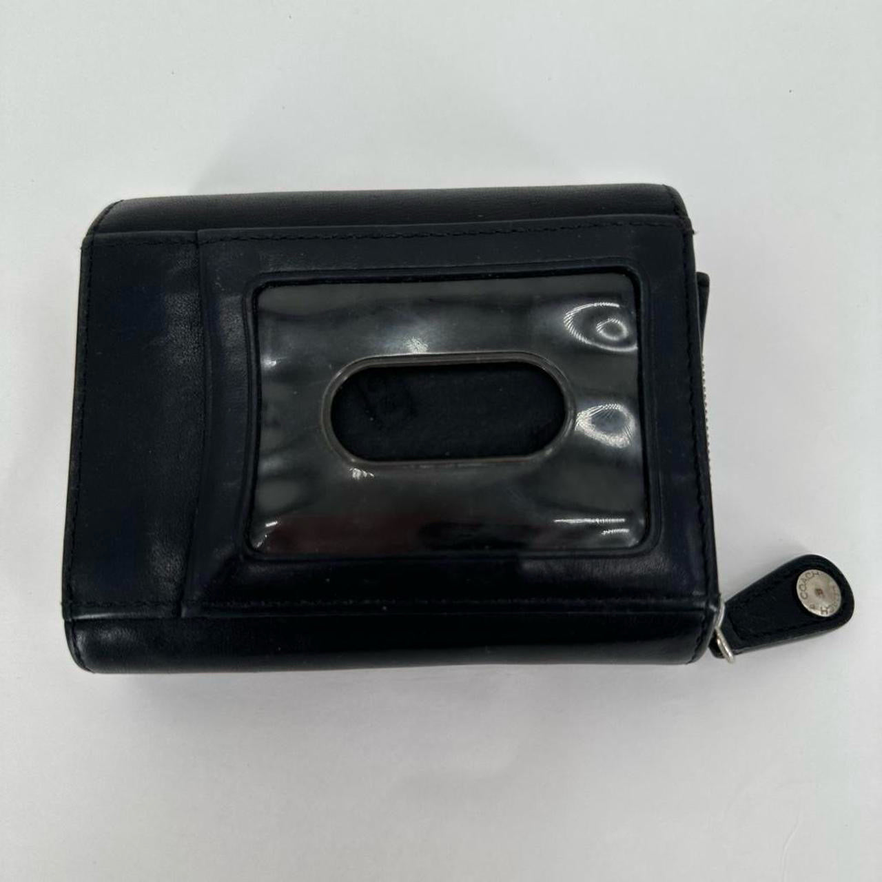 Black COACH Leather Wallet