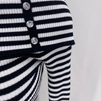 Size XS CANDIE'S Stripe Dress