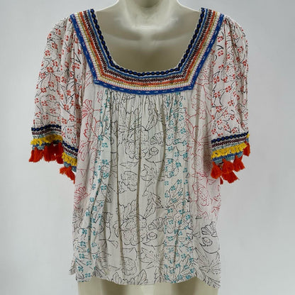 Size S MAEVE Floral Shirt