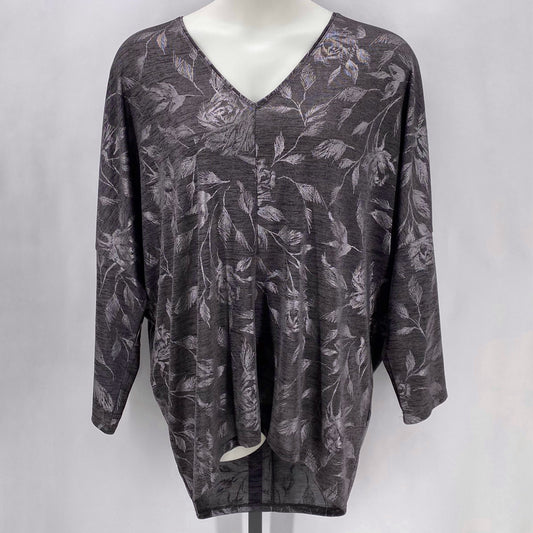Size XL WHITE HOUSE BLACK FLOWERS Shirt