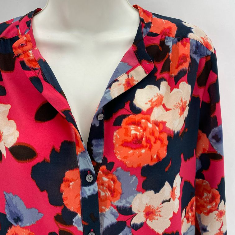 Size XS J CREW FLOWERS Shirt