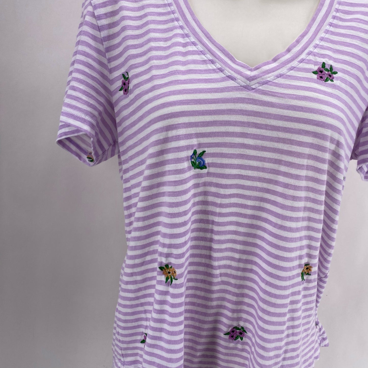 Size M LOFT Stripe Shirt