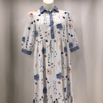 Size L made with love Floral Dress