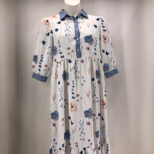 Size L made with love Floral Dress