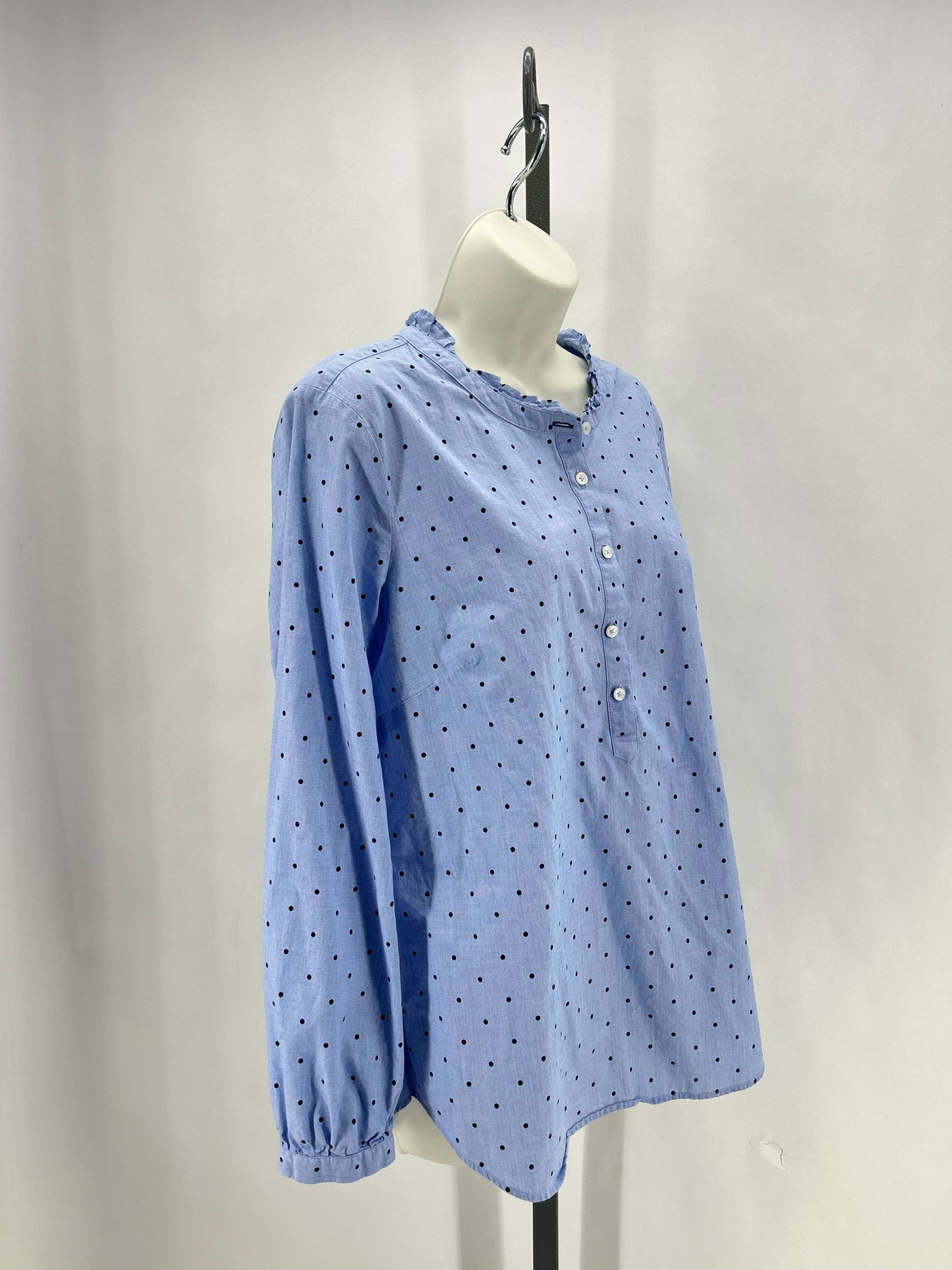 Size L TALBOTS Polka Dot Shirt