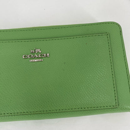 Green COACH Wallet