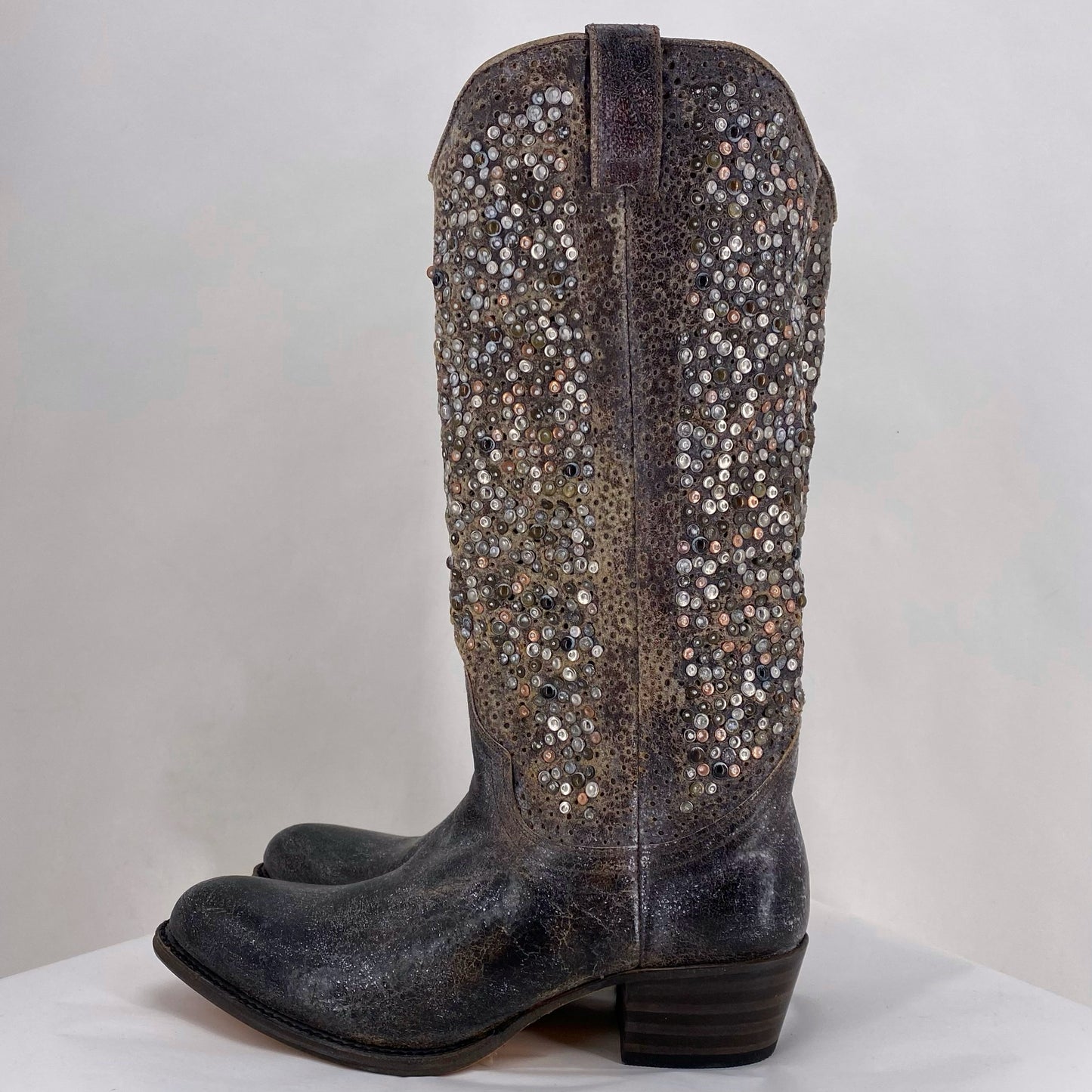 BROWN W Shoe Size 8 FRYE Boots
