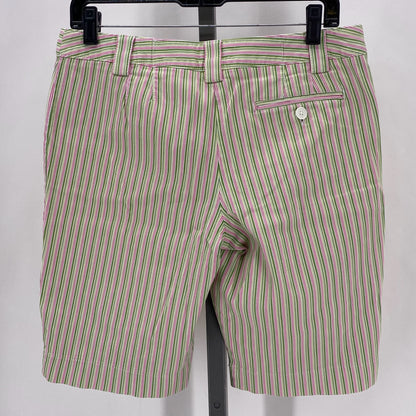 Size 8 ANN TAYLOR LOFT Stripe Shorts