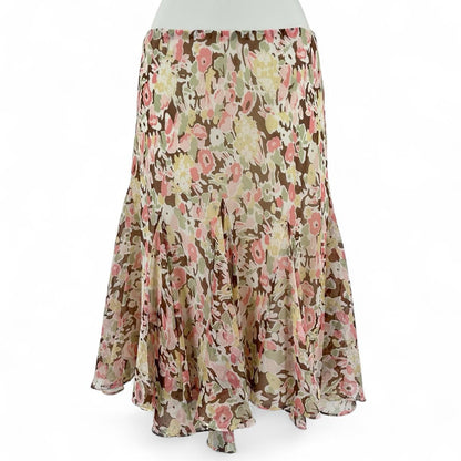 Size M Lauren Floral Skirt