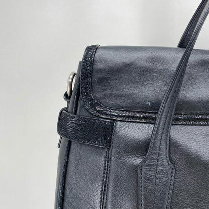 Black COACH messenger