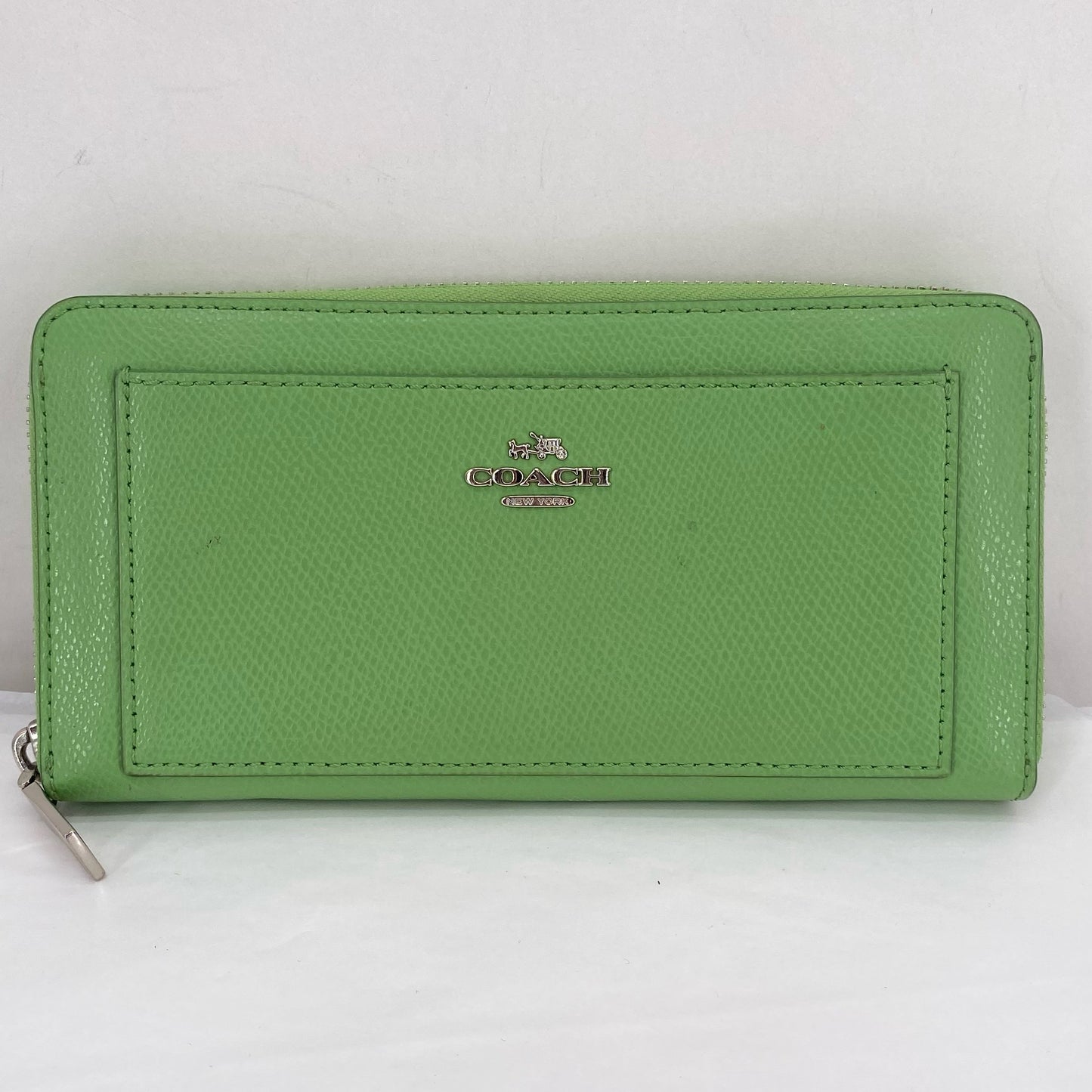 Green COACH Wallet