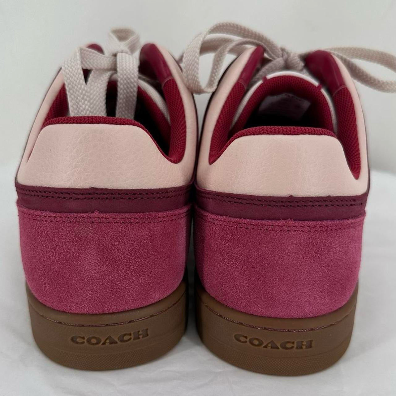 PINK/PURPLE W Shoe Size 10 COACH Sneakers