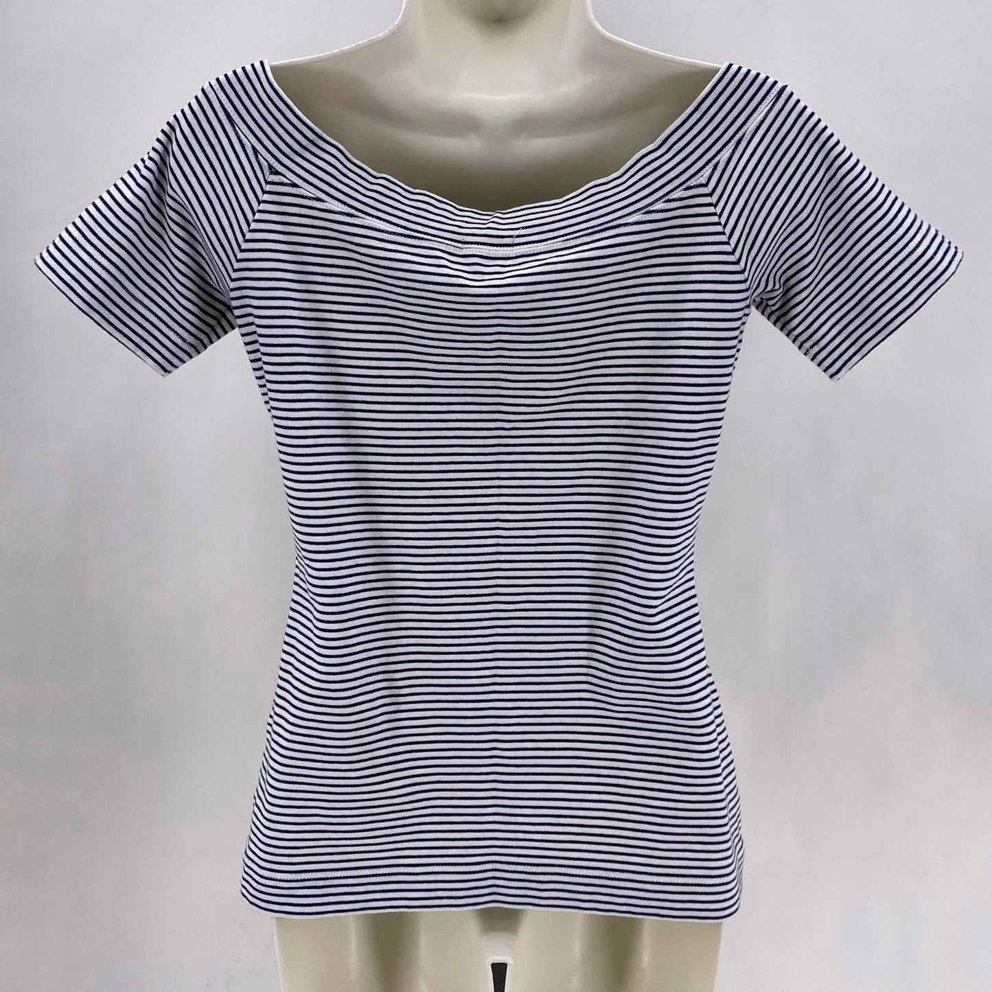 Size M J CREW Stripe Shirt