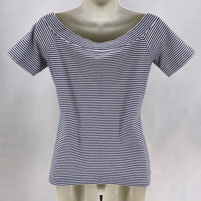 Size M J CREW Stripe Shirt