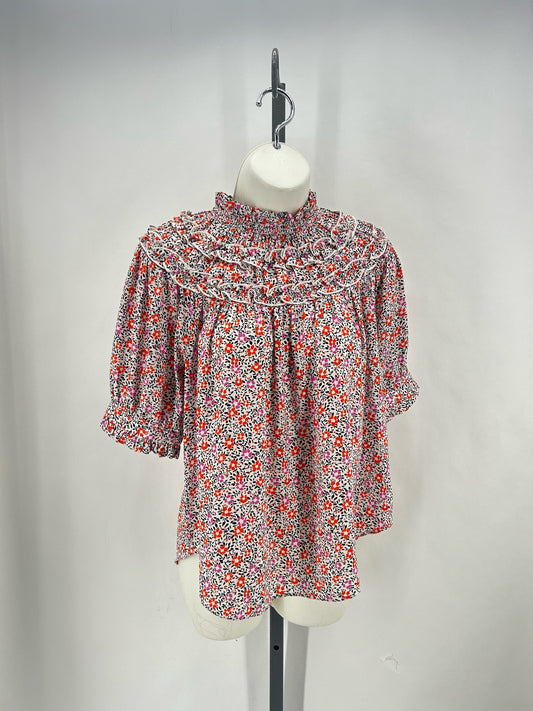 Size XS ANN TAYLOR Floral Shirt