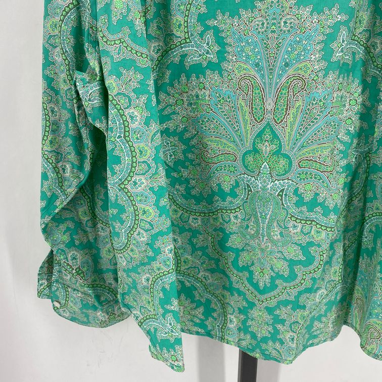 Size 24 J CREW FLOWERS Shirt