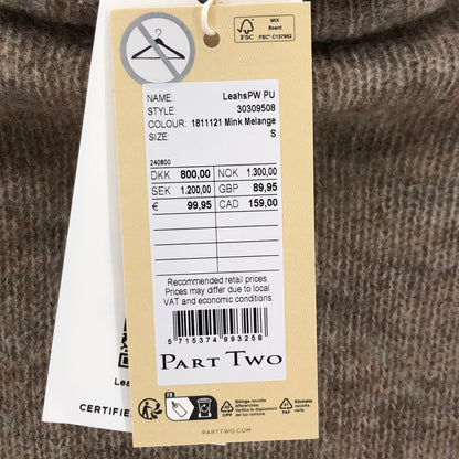Size S PART TWO Sweater