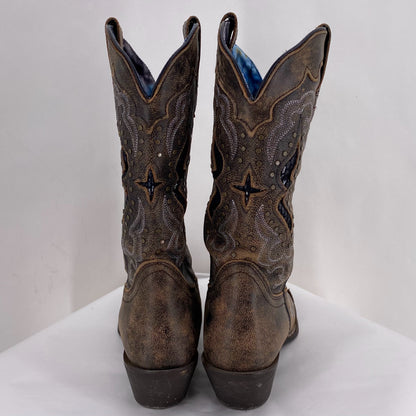 BROWN W Shoe Size 7.5 LAREDO Boots