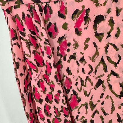 Size 6 Carolina Herrera Animal Print Skirt