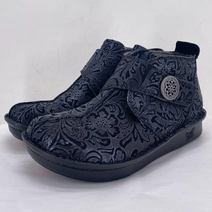 Black W Shoe Size 37 ALEGRIA shooties/booties