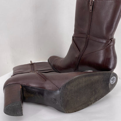 CHOCOLATE W Shoe Size 9.5 ETIENNE AIGNER Boots