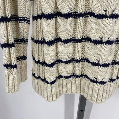 Size M J JILL Stripe Sweater