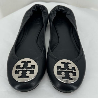 Black W Shoe Size 10.5 TORY BURCH Flats