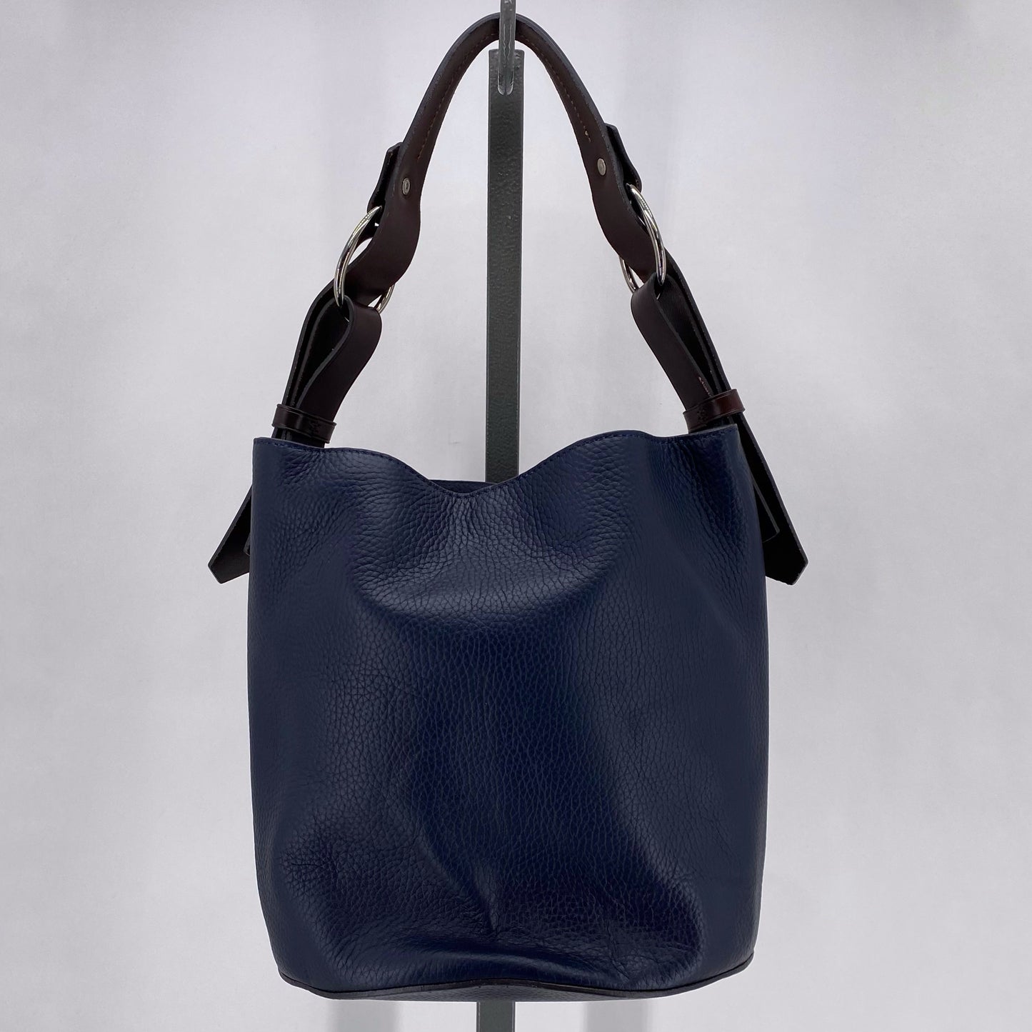 Navy DOONEY & BOURKE Leather Shoulder Bag