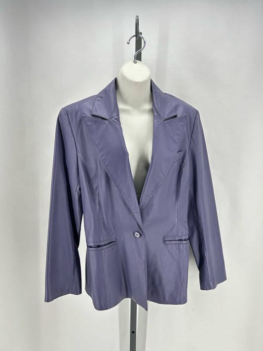 Size 14 CAMI Leather Blazer