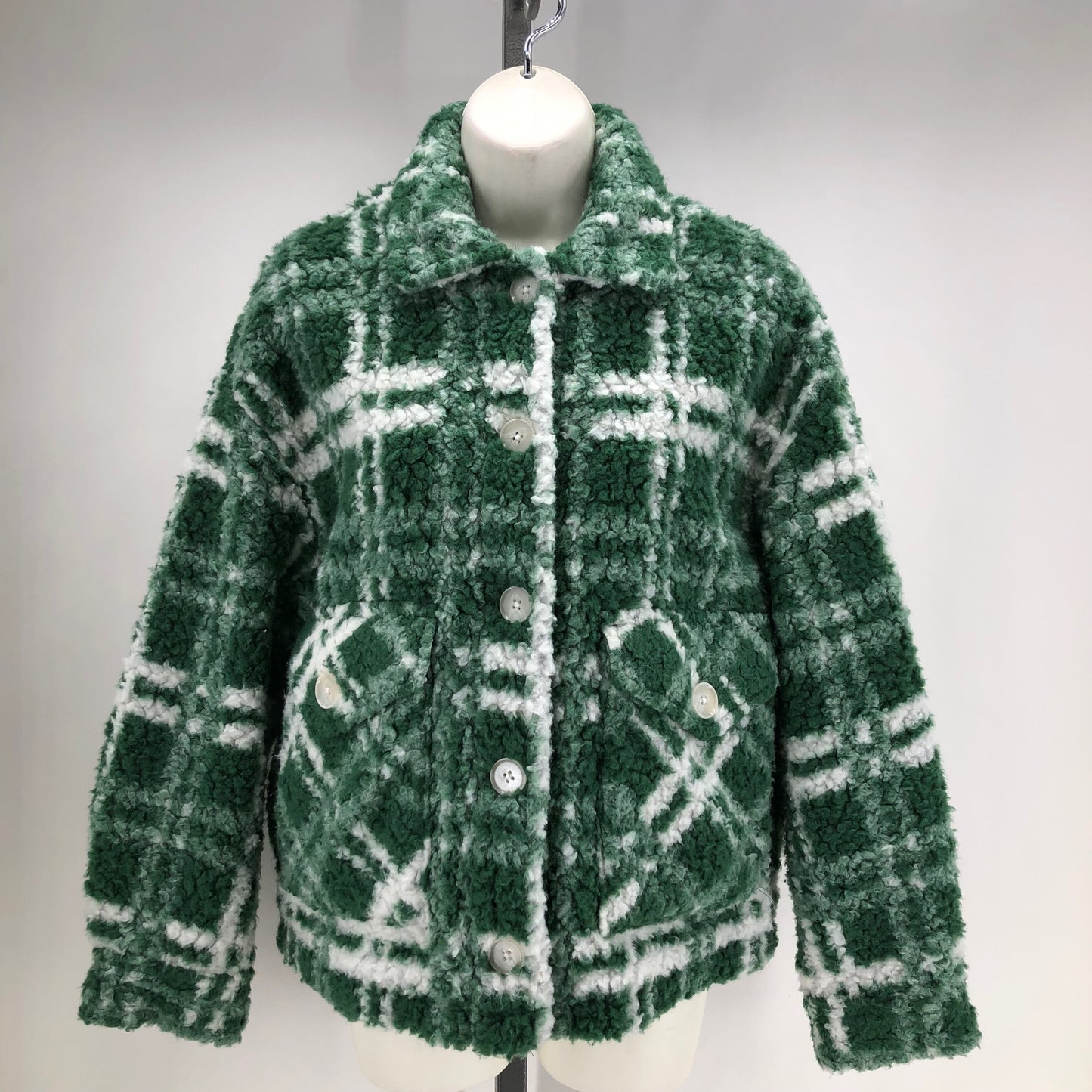 Size S ZARA Plaid Coat