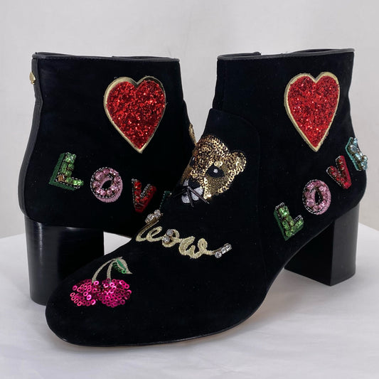 Black W Shoe Size 7 KATE SPADE Boots
