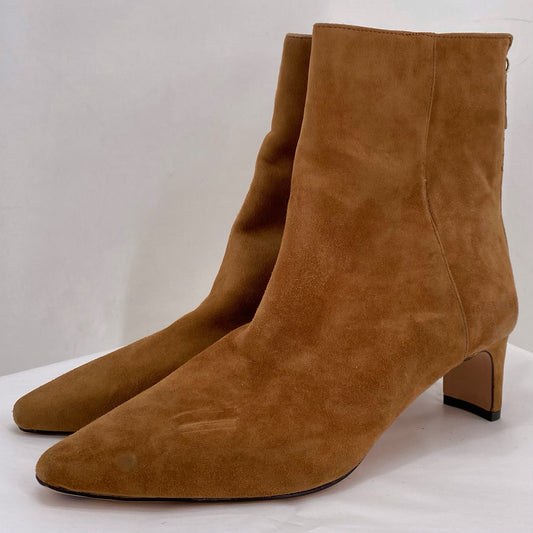 DARK TAN W Shoe Size 8 J CREW Boots