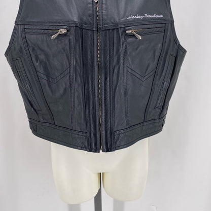 Size L HARLEY DAVIDSON Leather Vest