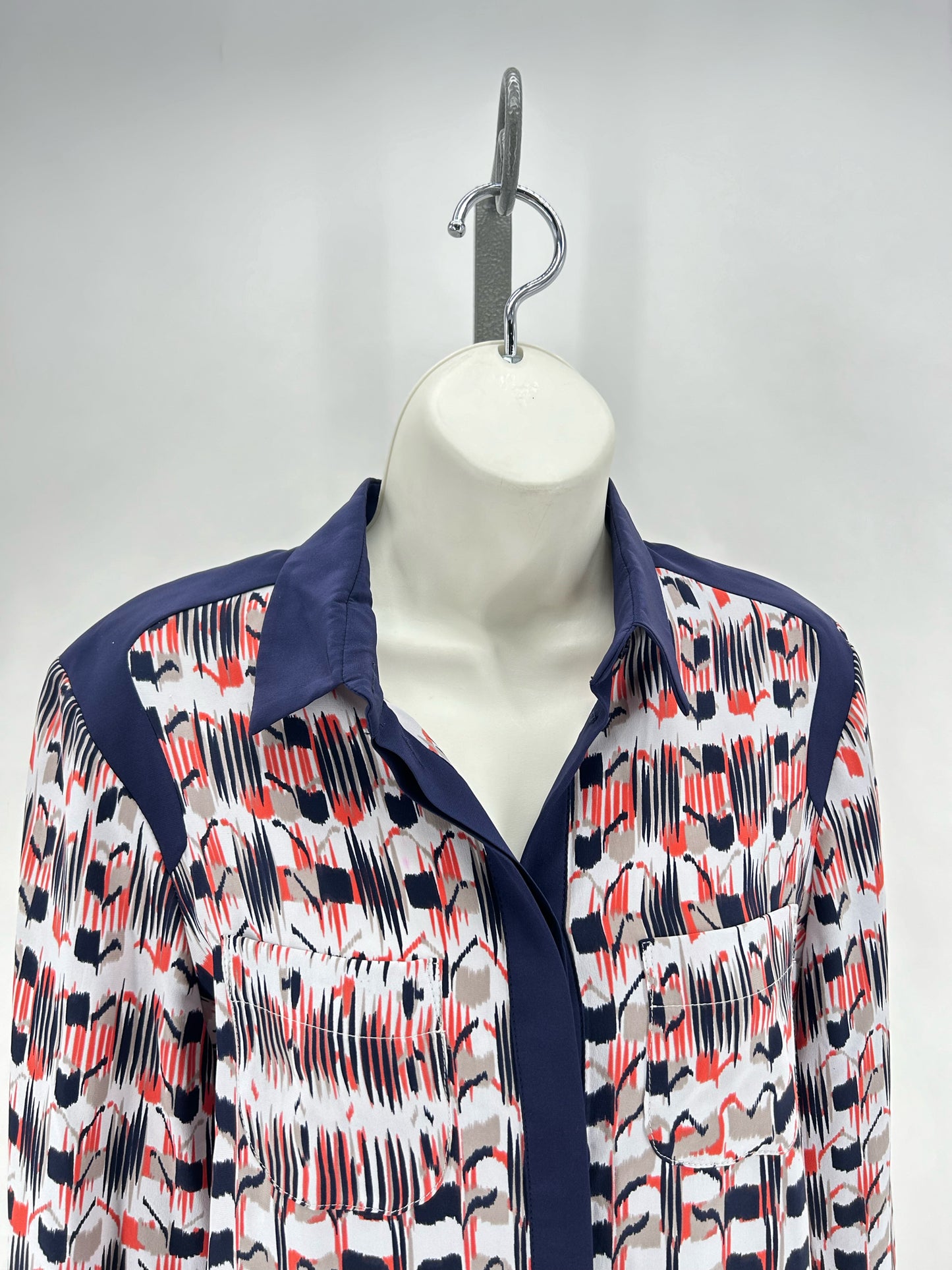 Size L PARKER Silk Shirt