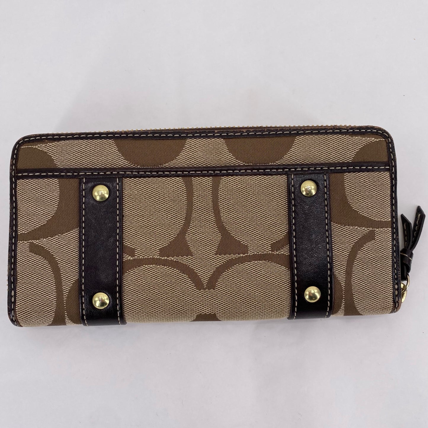 BROWN/TAN COACH Wallet