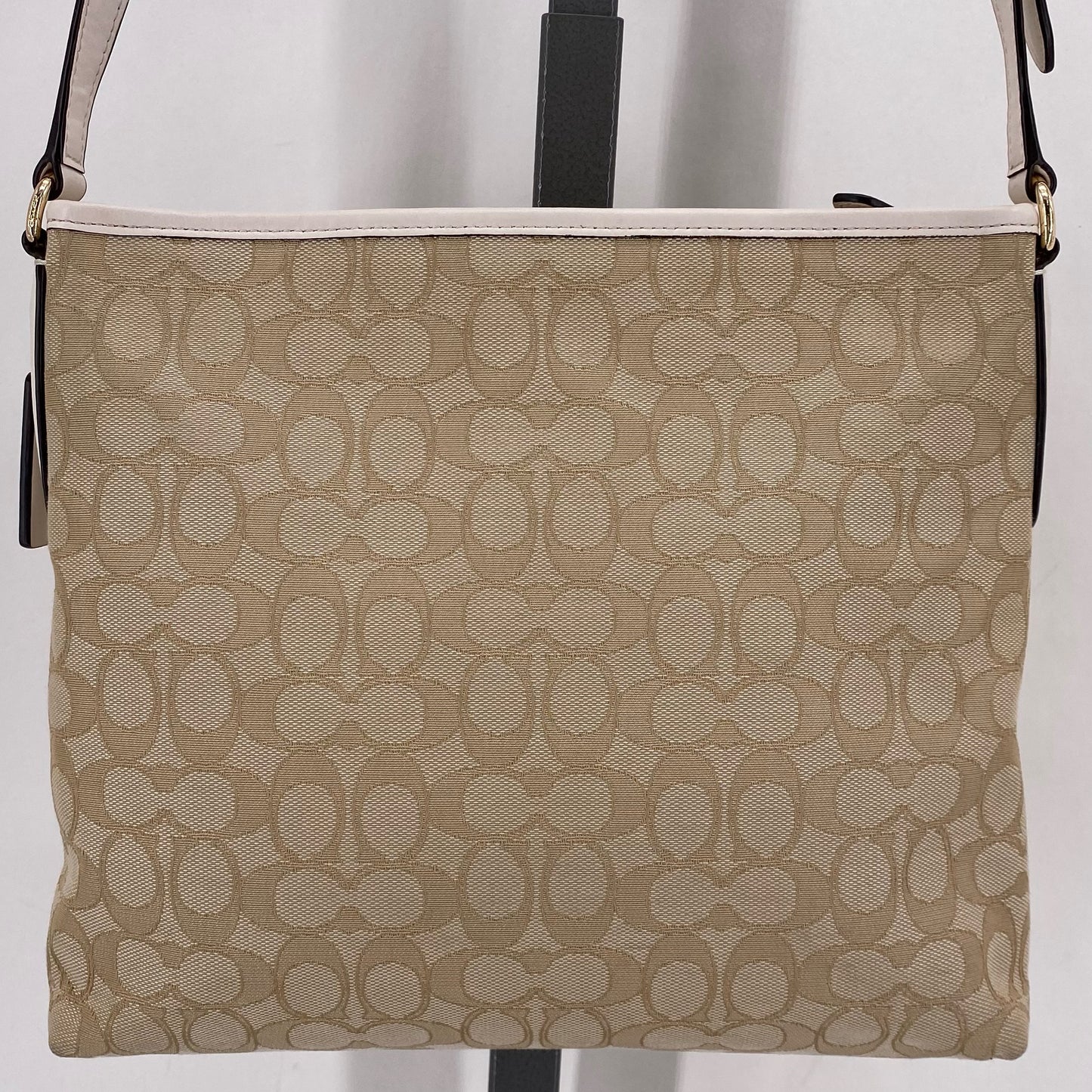 Tan COACH Cross-body