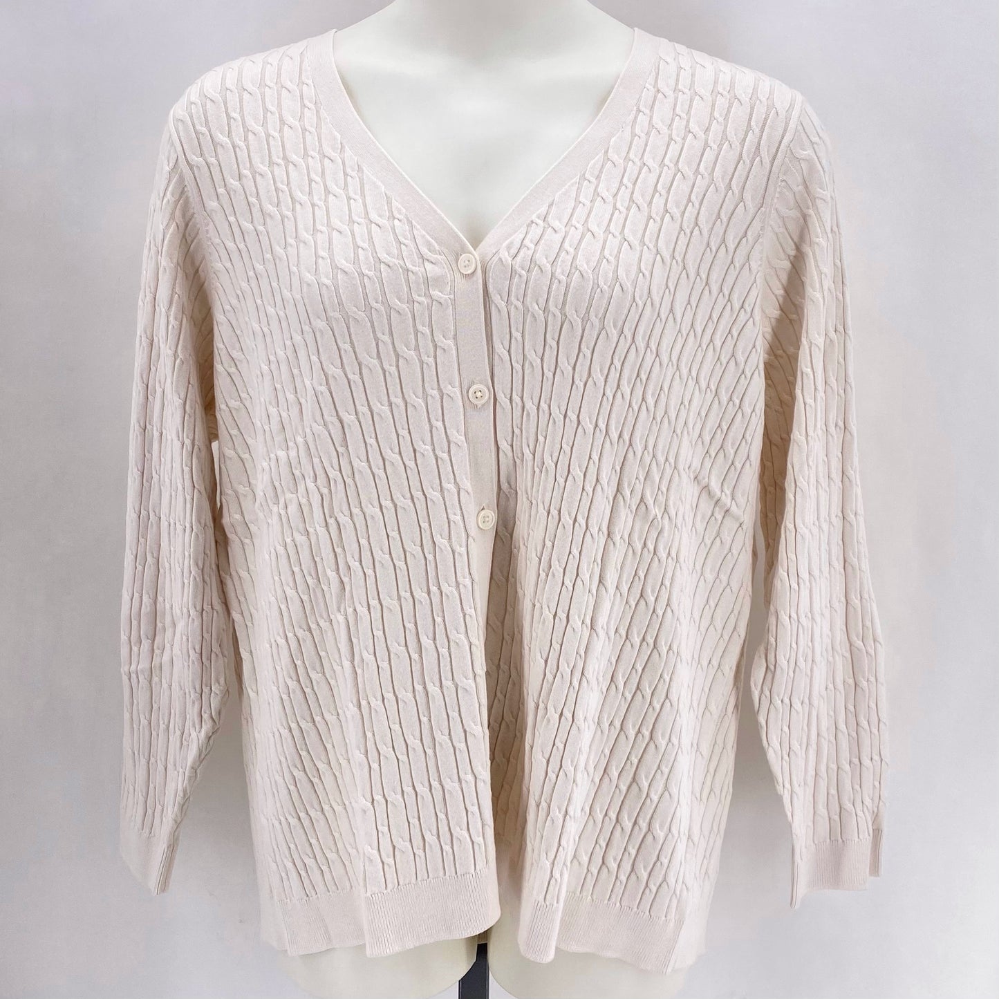 Size 3X LANDS' END Cardigan