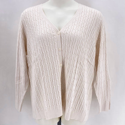 Size 3X LANDS' END Cardigan