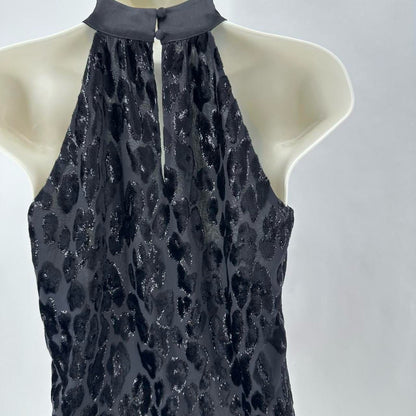 Size 00 WHITE HOUSE BLACK LEOPARD Shirt