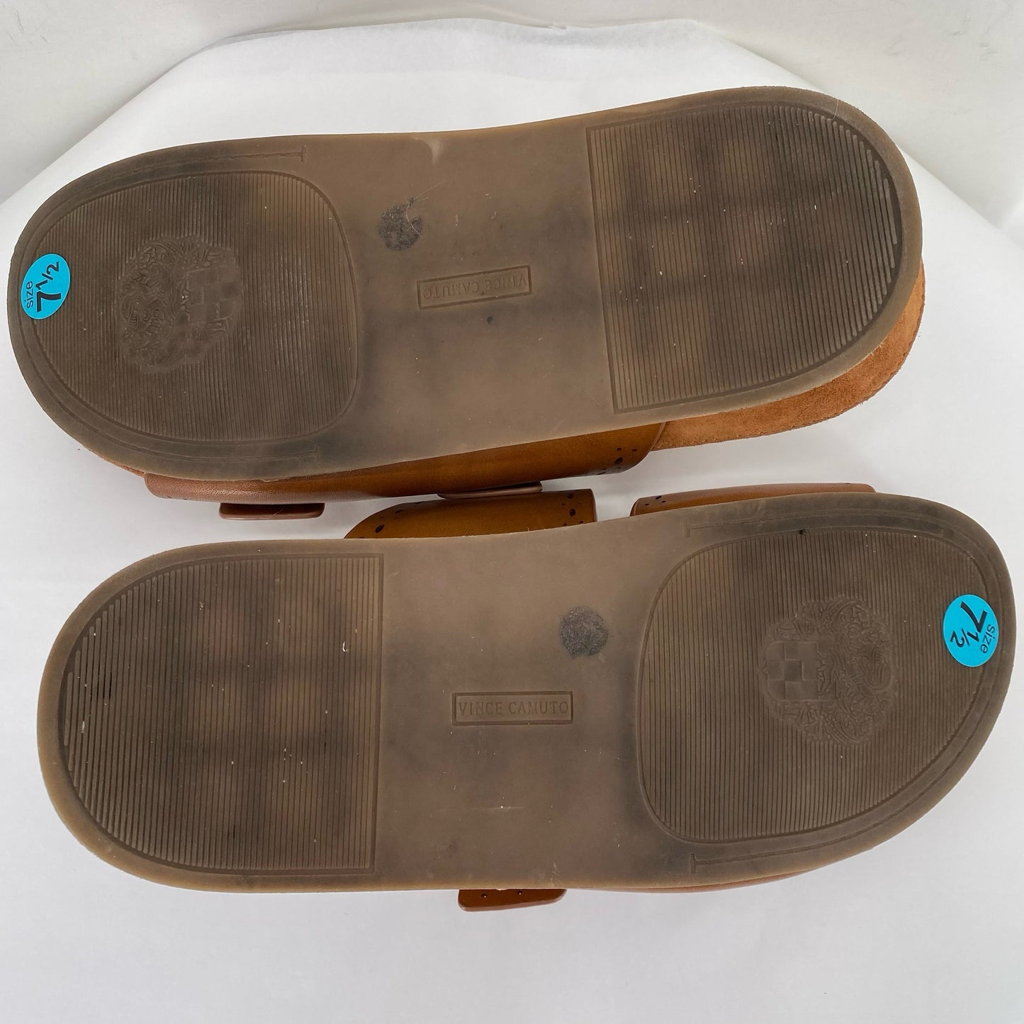 BROWN W Shoe Size 7.5 VINCE CAMUTO Sandals