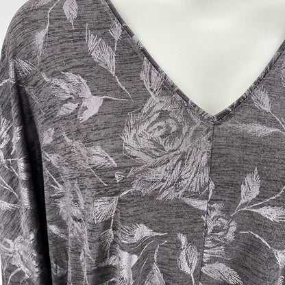 Size XL WHITE HOUSE BLACK FLOWERS Shirt