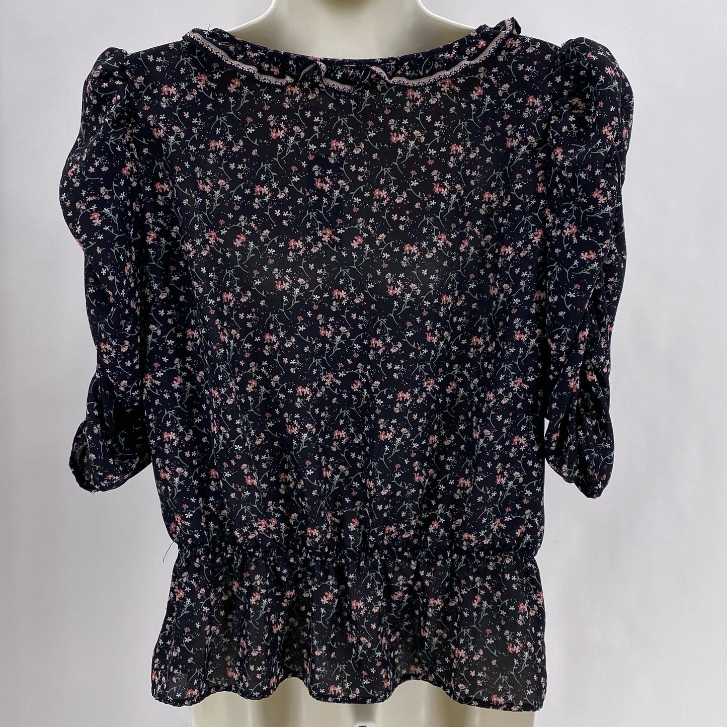 Size L MAX STUDIO Floral Tank Top