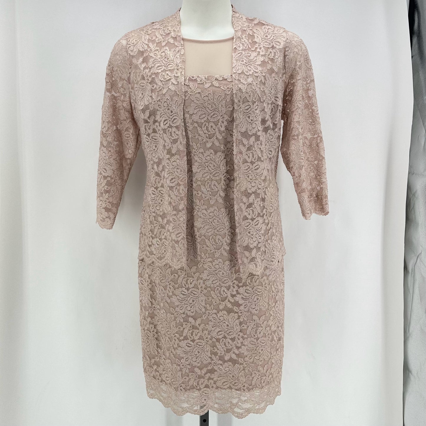 Size 14 ONYX NITE Lace 2PC Dress
